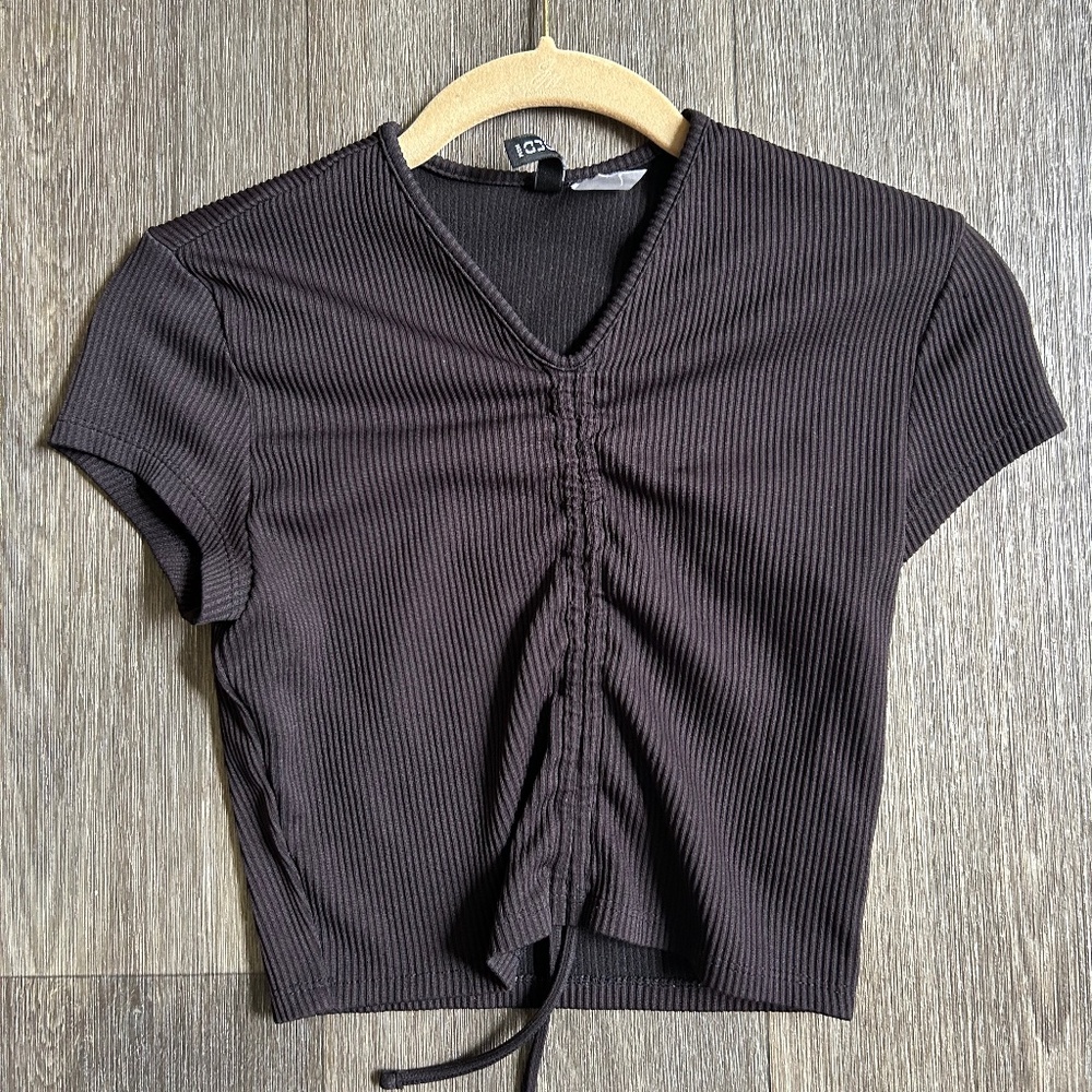 H&M Divided Drawstring Shirt